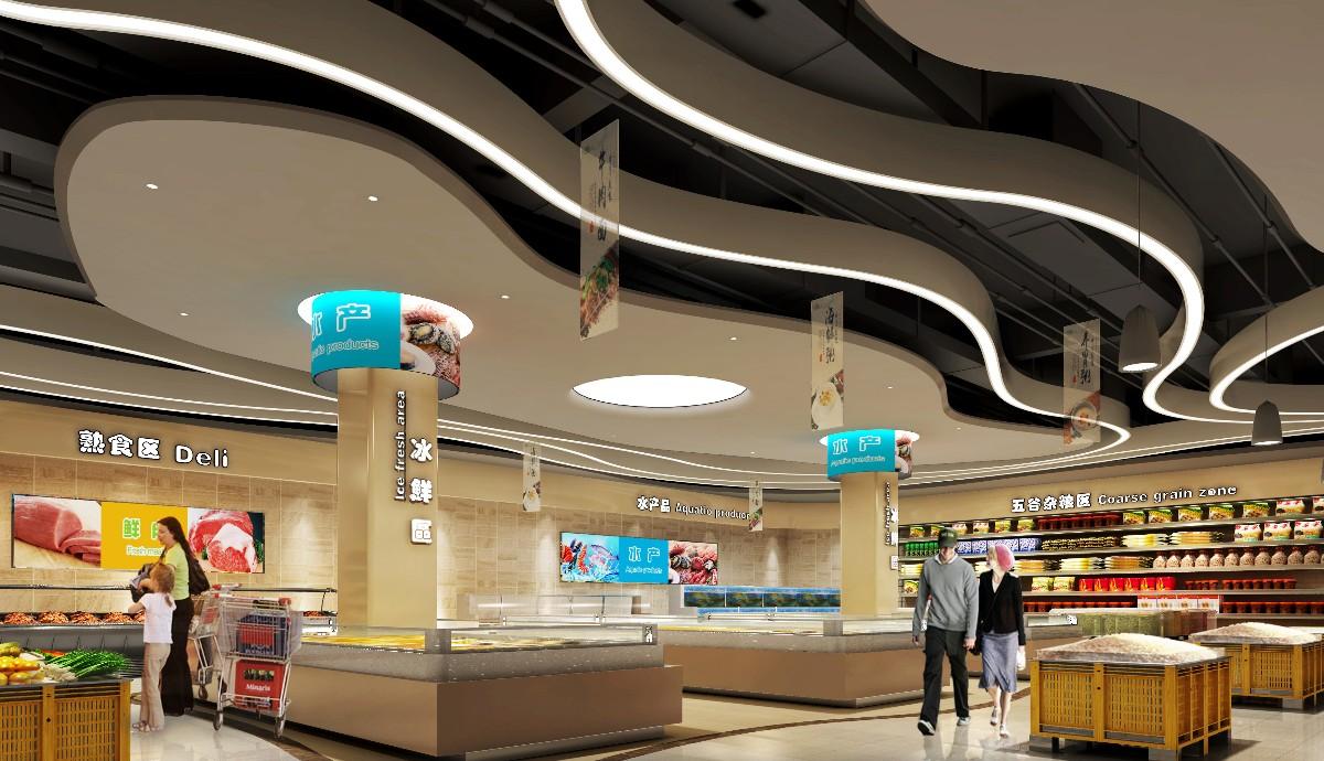 小型超市便利店面装修技巧_教您打造精巧小面积超市设计