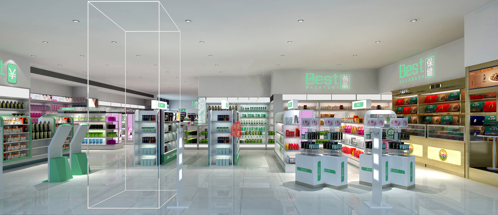 药店的货架布局设计技巧