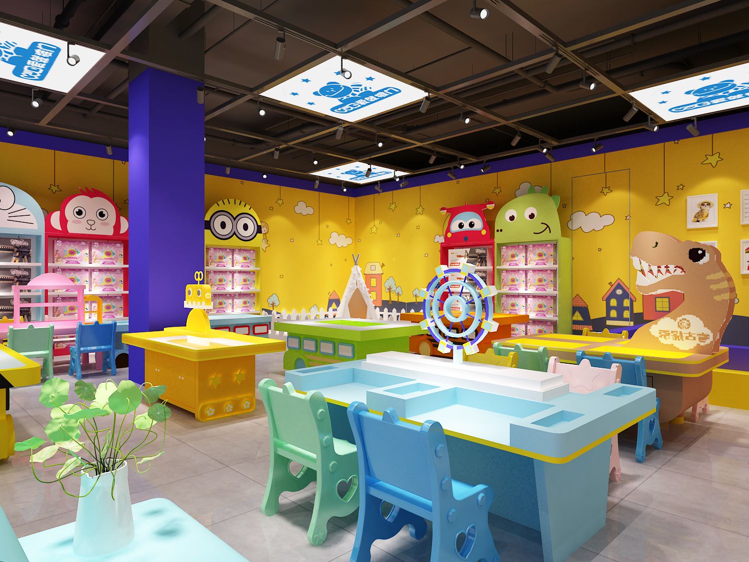 玩具店铺装修有什么讲究?