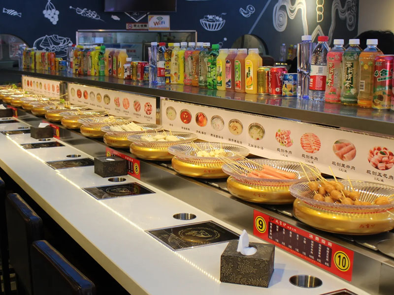 人均不到20元的旋转小火锅，装修应该怎么做?