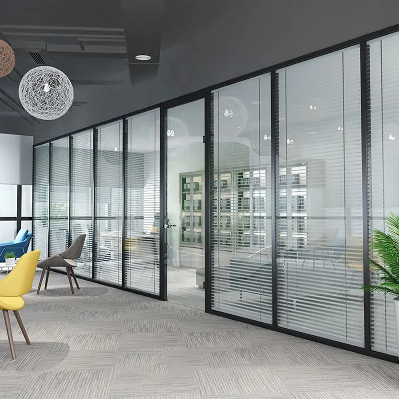 办公室隔断不同材质会有什么效果？